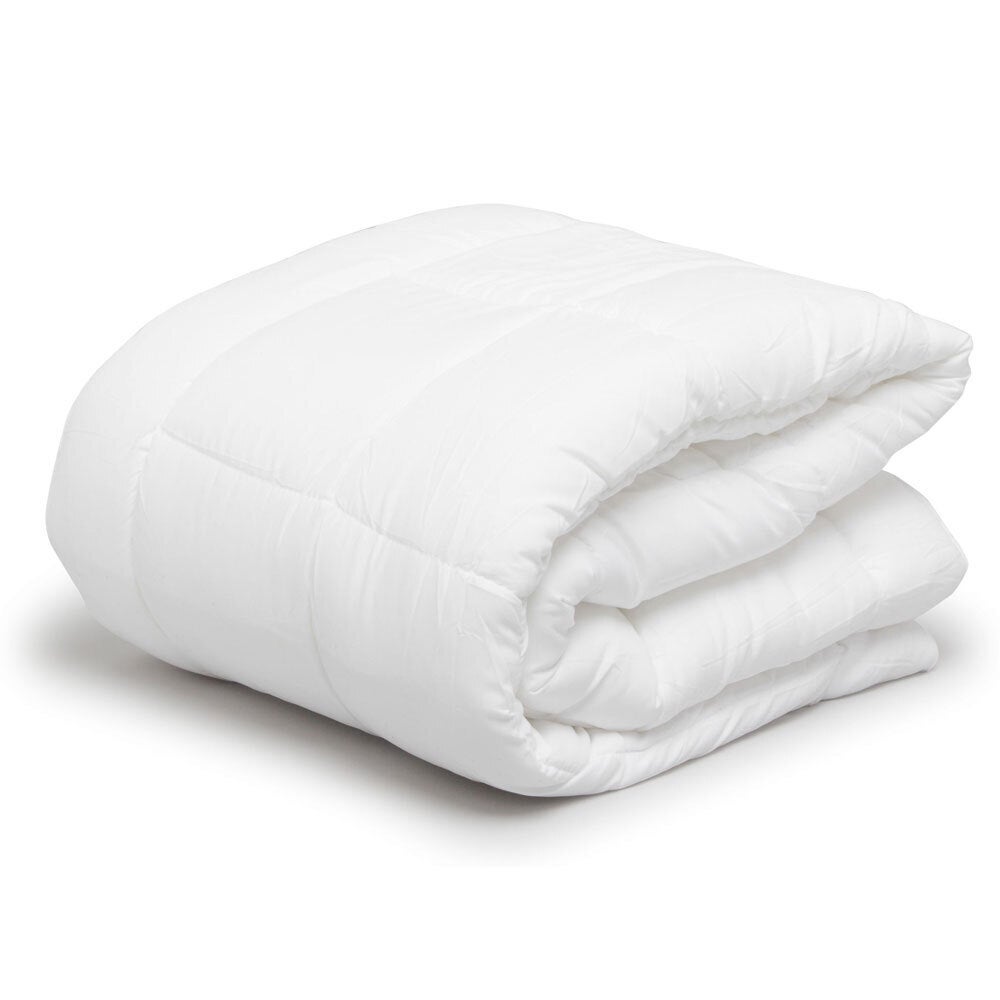 Sheraton Luxury Comfort Microfibre Quilt 350Gsm Doona/Blanket Single Bed WHT