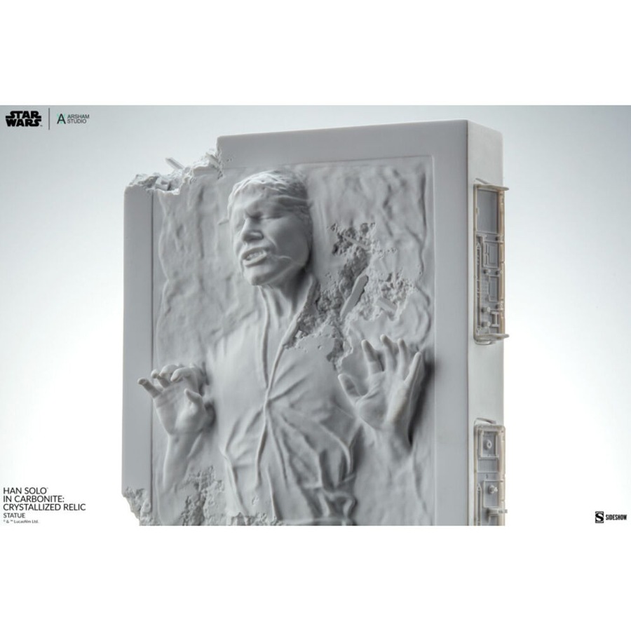 Star Wars Han Solo 21" in Carbonite Crystallised Relic