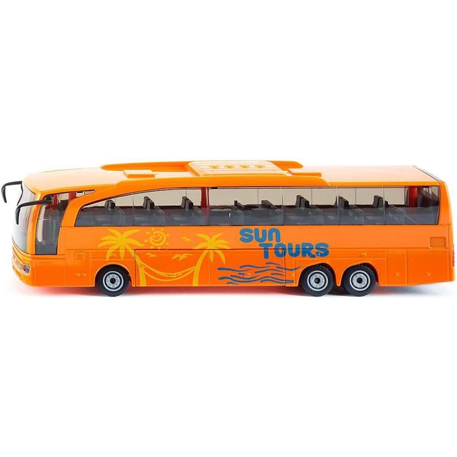 Siku 1:50 Scale Diecast Mercedes Benz Bus Coach Kids 262mm Vehicle Toy Orange 3+