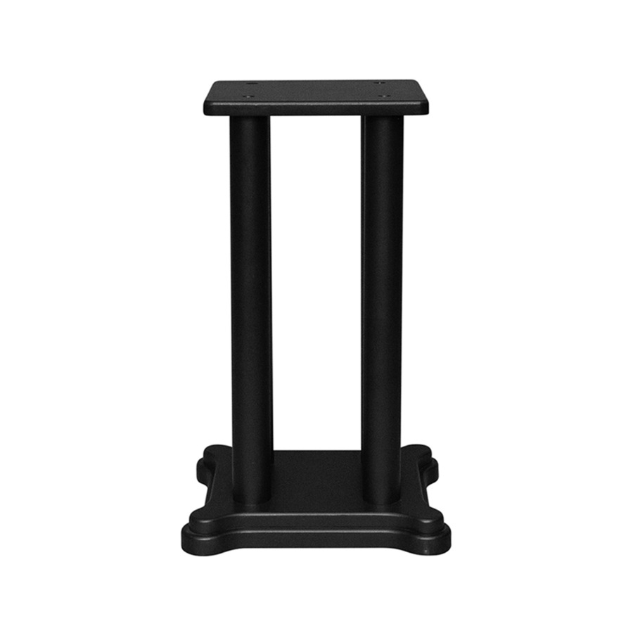 Silcron Podium Quad-L Steel Speaker Equipment Display Stand - Black 60cm