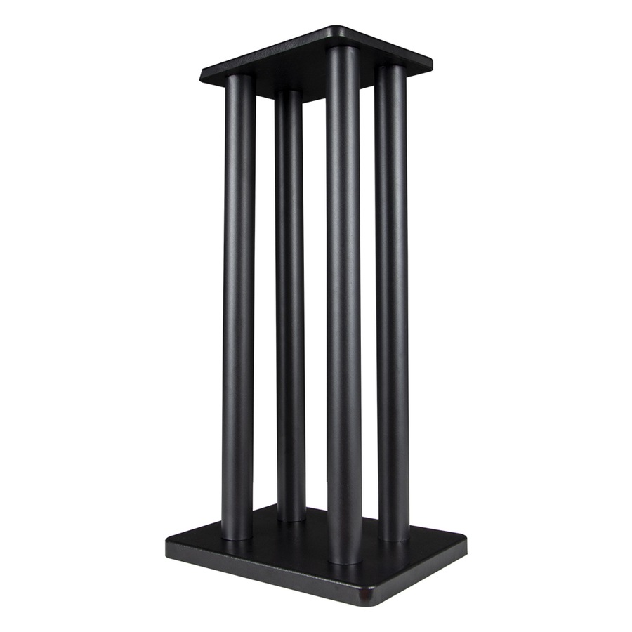 Silcron Podium Quad-S Steel Speaker Equipment Display Stand - Black 60cm