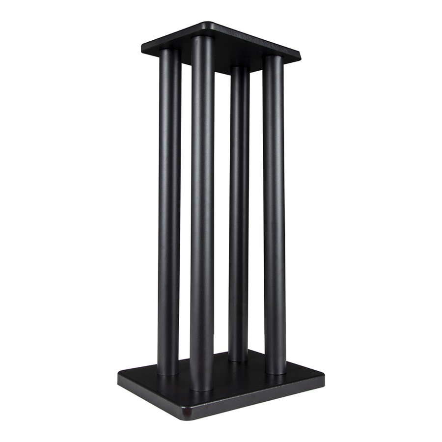 Silcron Podium Quad-S Steel Speaker Equipment Display Stand - Black 60cm