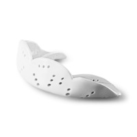 Sisu Aero Medium Mouth Guard Sports Teeth Protector Snow White