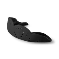 Sisu Aero Small Mouth Guard Sports Teeth Protector Charcoal Black