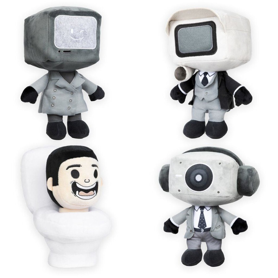 Skibidi Toilet 11 in Mystery Surprise Stuffed Plush S1 Toy Kids/Children 8y+