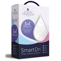 Smart-Dri Compact 120cm Baby/Infant Waterproof Cot Mattress Protector White