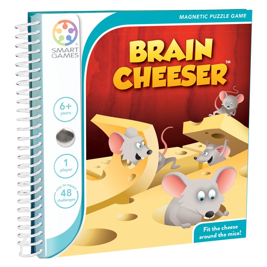 Smart Games Brain Cheeser Magnetic Kids/Children Fun Play Puzzle Travel Game 6y+