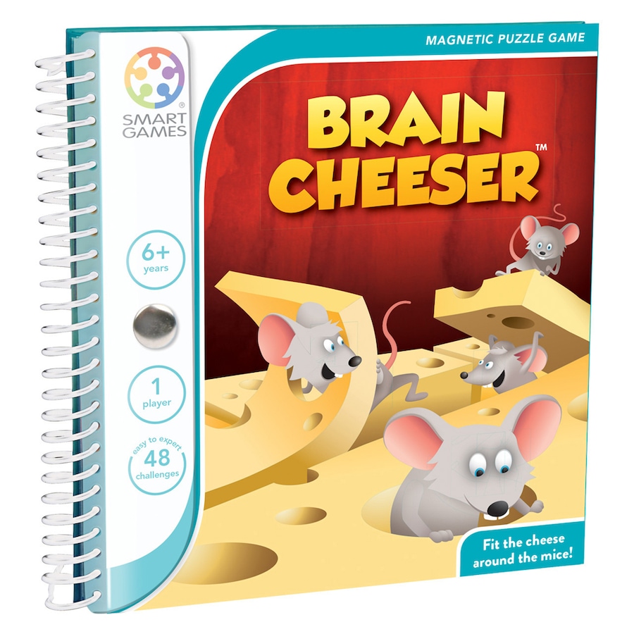 Smart Games Brain Cheeser Magnetic Kids/Children Fun Play Puzzle Travel Game 6y+