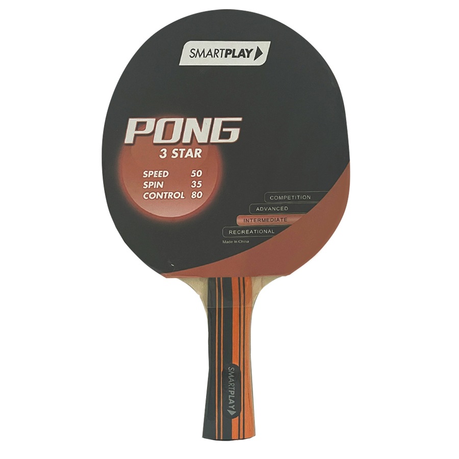 Smartplay 3-Star Intermediate Table Tennis Bat/Ping Pong Paddle Game Racket