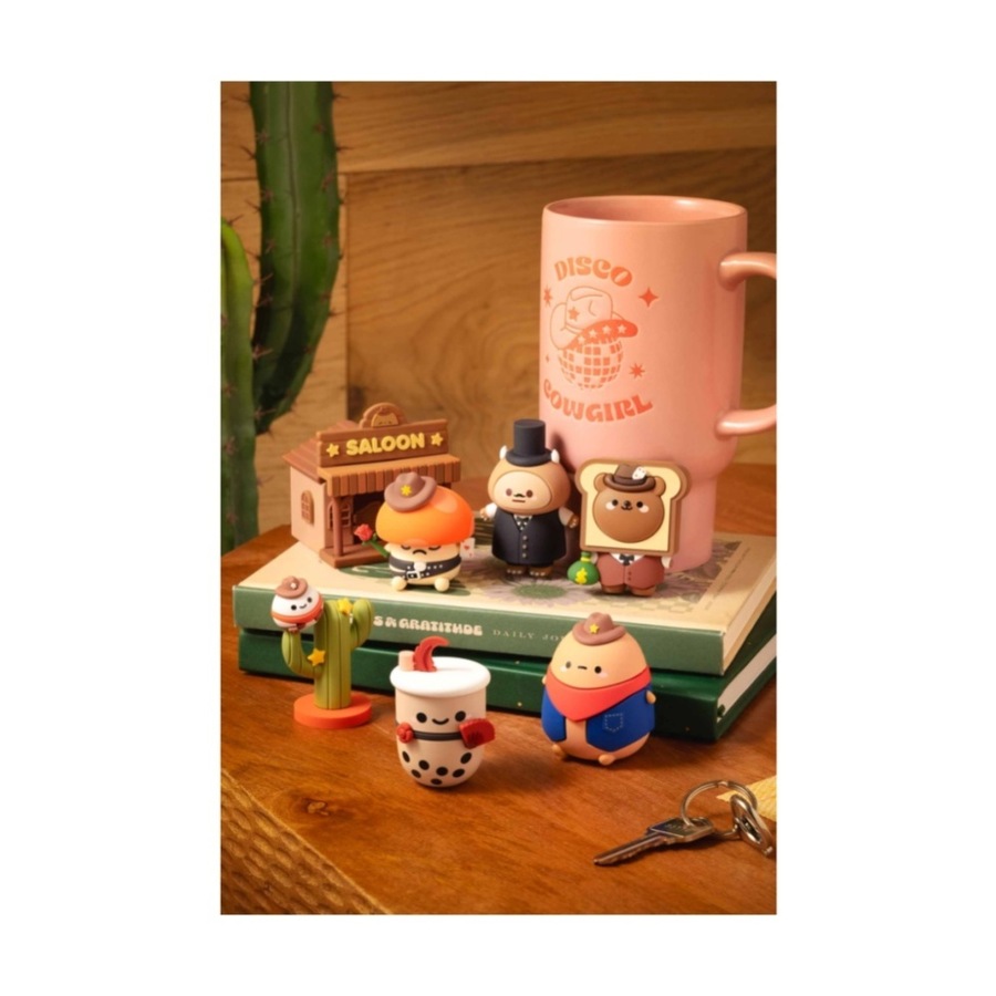 Smoko Friends Wild West Blind Box Toy Collectable Figurine 15Y+ Assorted