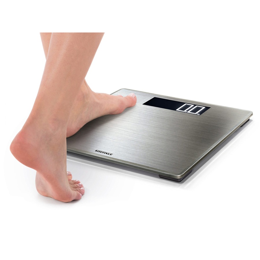 Soehnle Style Sense Safe 300 Stainless Steel Digital LCD Bathroom Scale 180kg