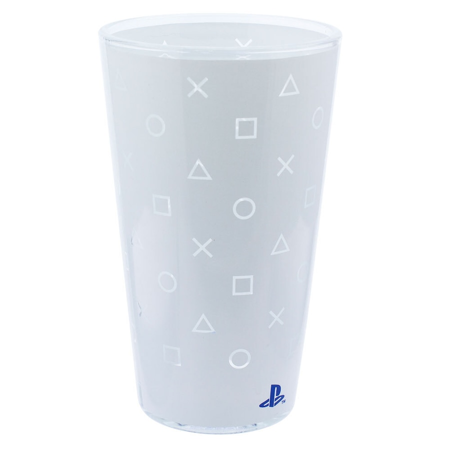 Sony Playstation PS5 Console Decorative Novelty Water Drinking Glass White