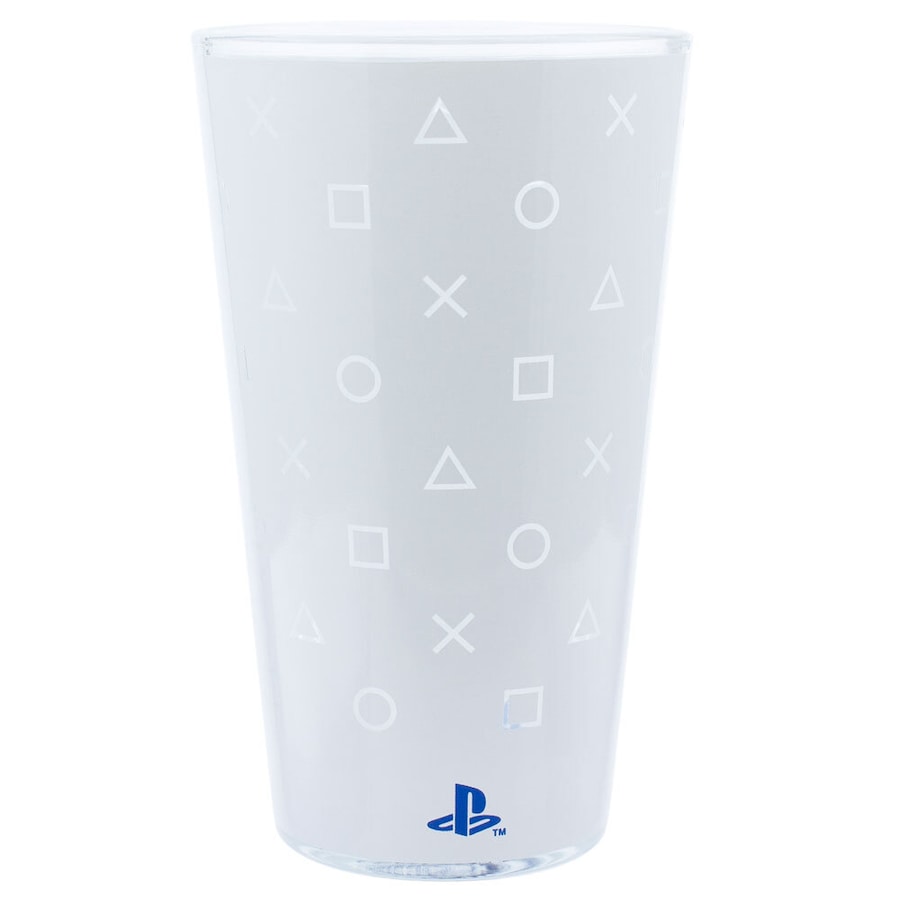 Sony Playstation PS5 Console Decorative Novelty Water Drinking Glass White