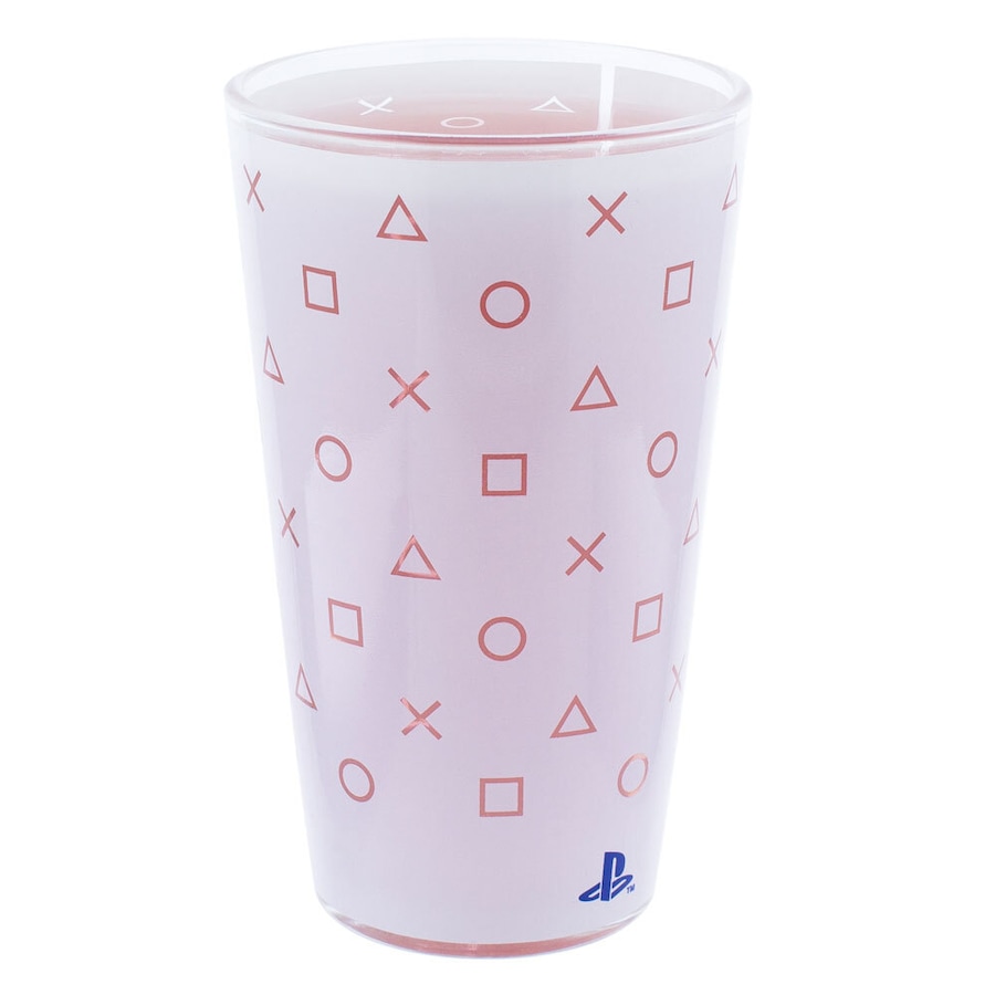 Sony Playstation PS5 Console Decorative Novelty Water Drinking Glass White