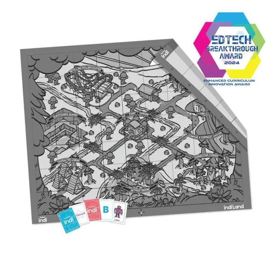 Sphero Indi Code Mat & Literacy Cards Two-Sided STEM Learning Coding Pad Set