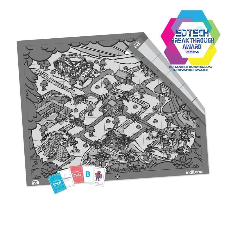 Sphero Indi Code Mat & Literacy Cards Two-Sided STEM Learning Coding Pad Set