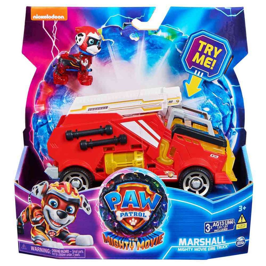 Spin Master Paw Patrol The Mighty Movie Themed Vehicles Kids Toy Assorted 3+