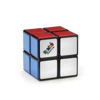 Spin Master Rubik's Mini Cube 2x2 Rubic Twist Solve/Brain Teaser Kids Toy 7+