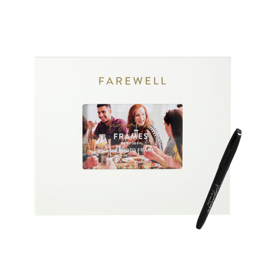 Buy Splosh Farewell Signature Photo Frame w/ Marker Home/Office Decor ...