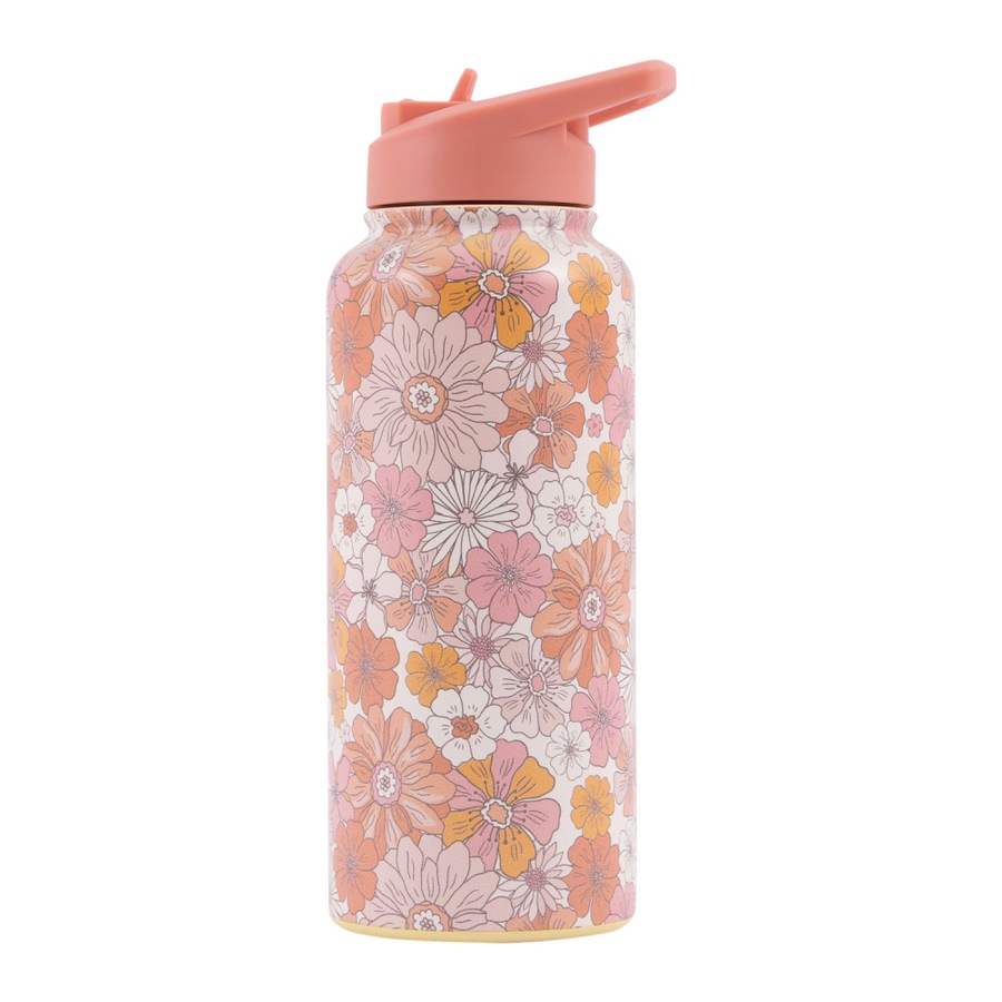 Sploshka Buy Splosh Sip By Splosh Floral S/S Insulated Water Bottle w/ Straw Lid ...