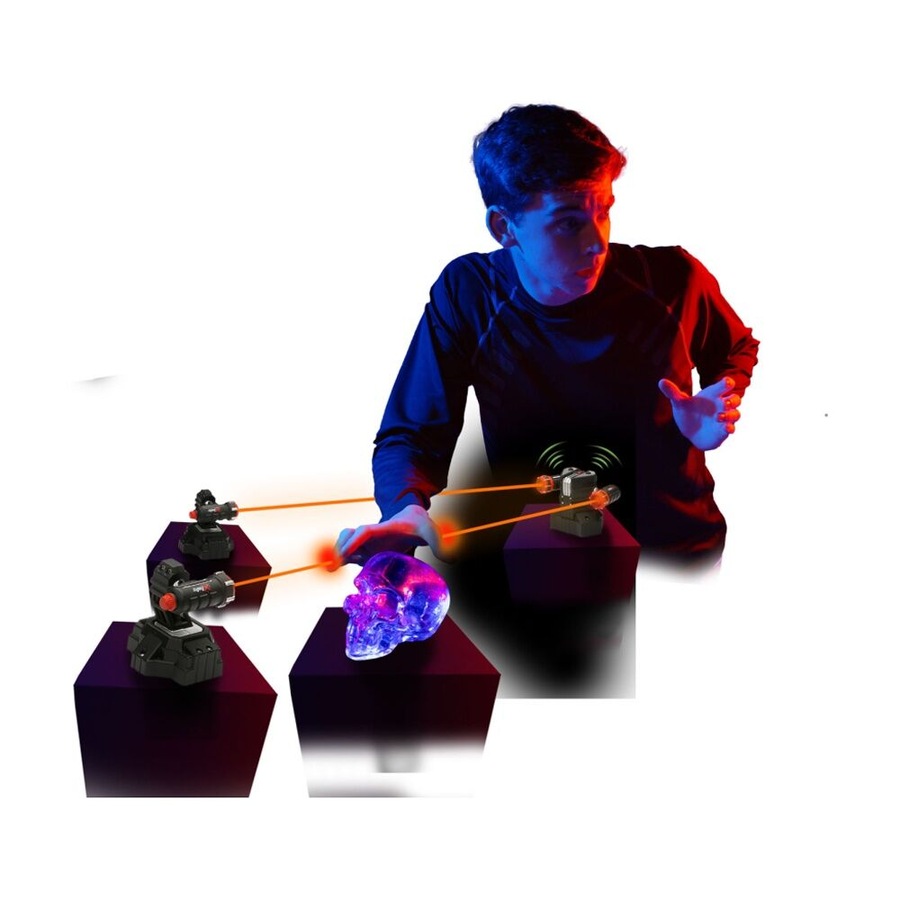 SpyX Lazer Trap Alarm Spy Toy Kids/Children Black 6y+