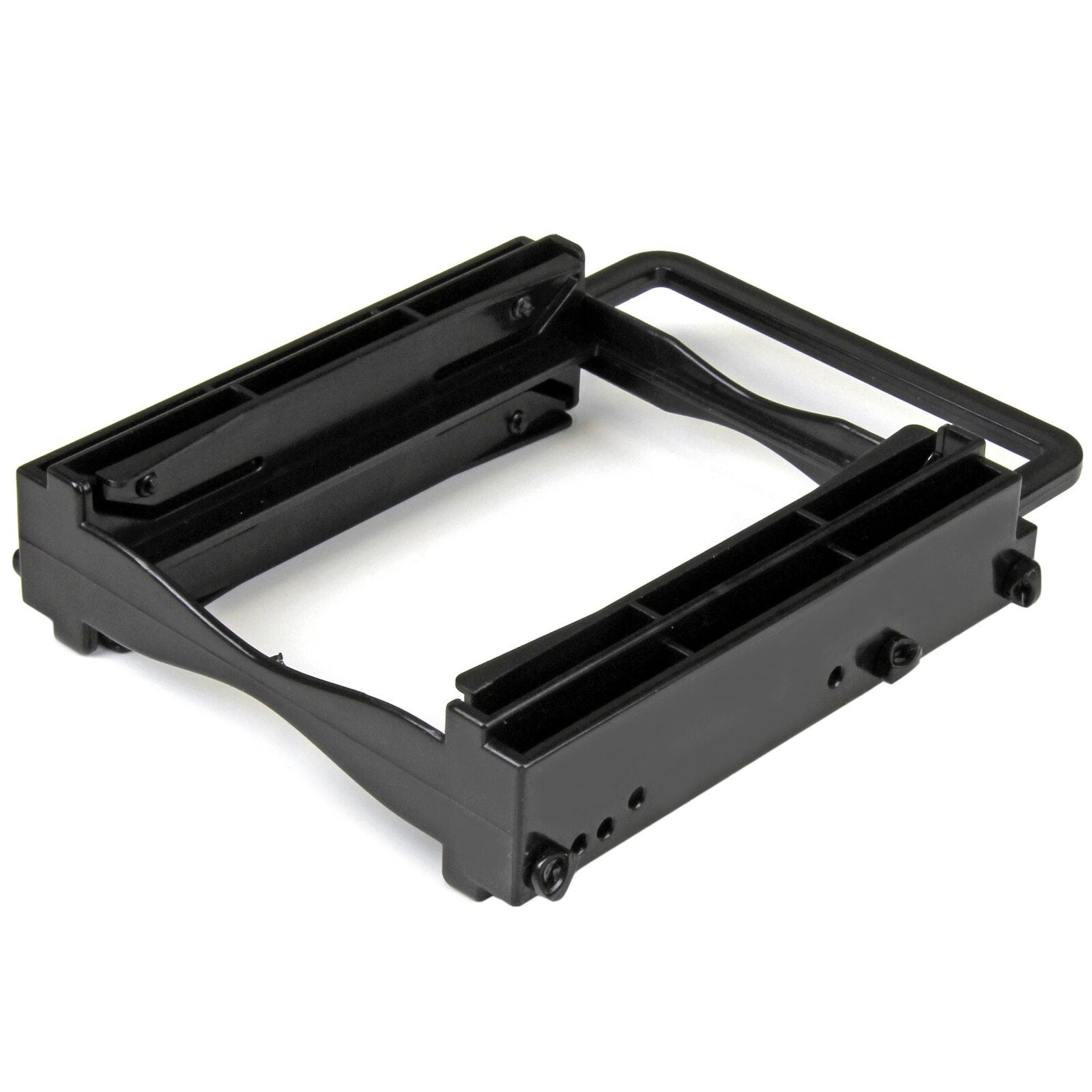 Star Tech Dual 2.5" SSD/HDD to 3.5" Bay Mounting Bracket for H5mm/12.5mm Drive