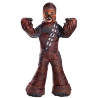 Star Wars Chewbacca Inflatable Men's Adult Dress Up Party Costume Set Size STD