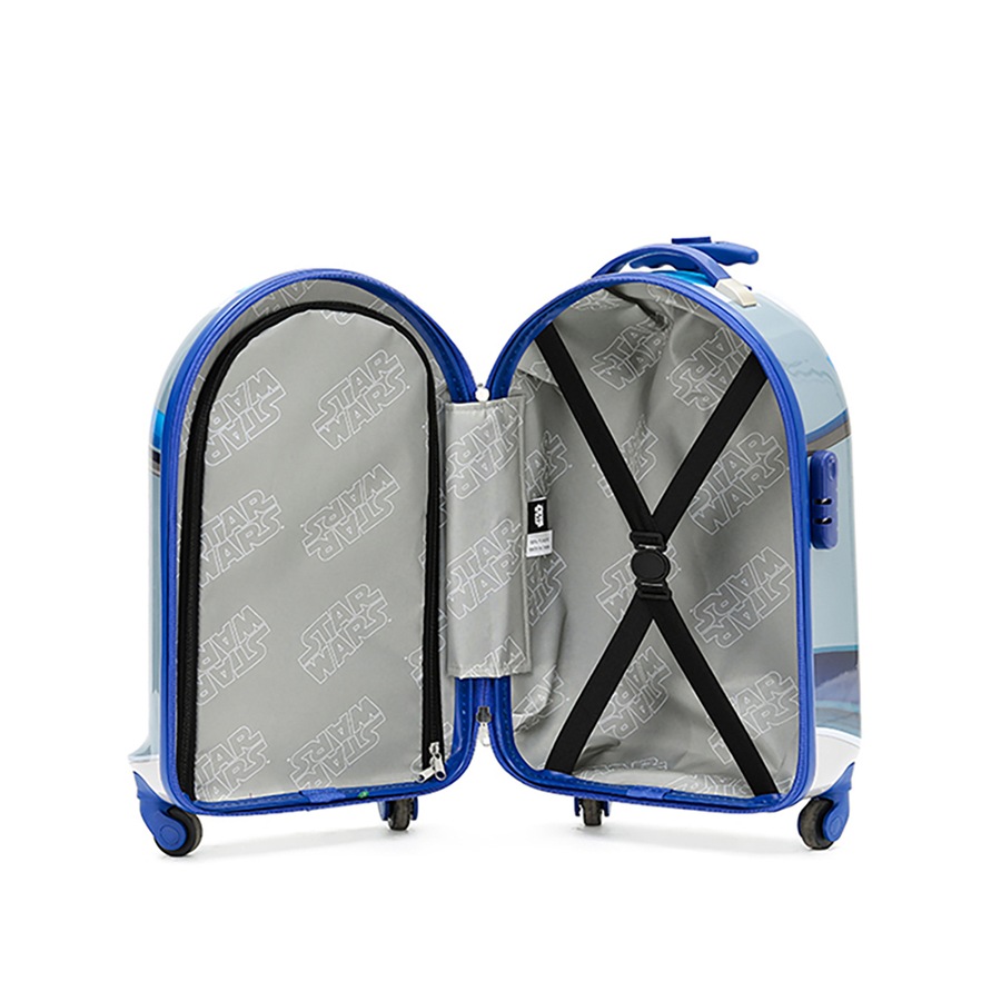 Star Wars - R2D2 Cabin Trolley 4-Wheeled Travel Luggage Suitcase Spinner Bag