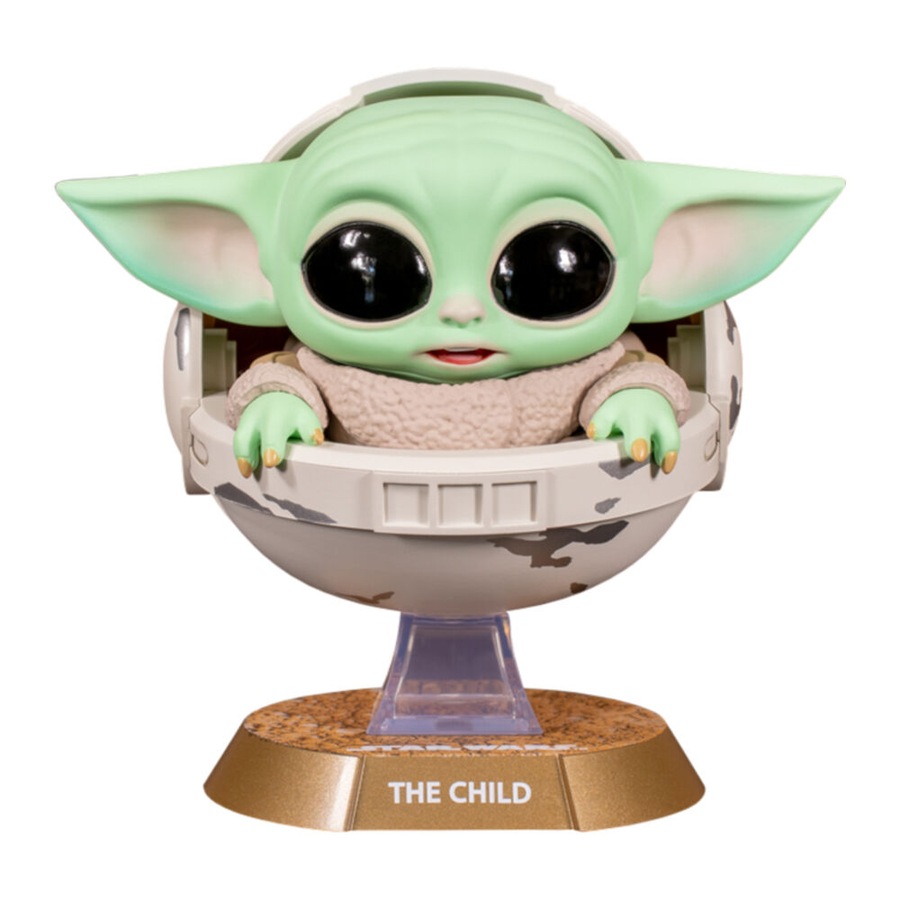 Star Wars The Child W/ Hover Pram Baby Yoda Cosbaby Hot Toys Action Figure Toy