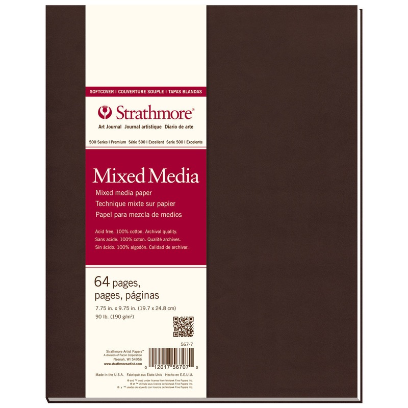 Buy Strathmore 500 Series Mixed Media Art Softcover Journal 7.75x9.75