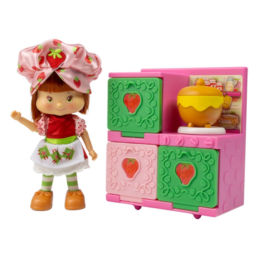 Strawberry Shortcake Berry Bake Shoppe Kitchen Cartoon Action Figure Toy