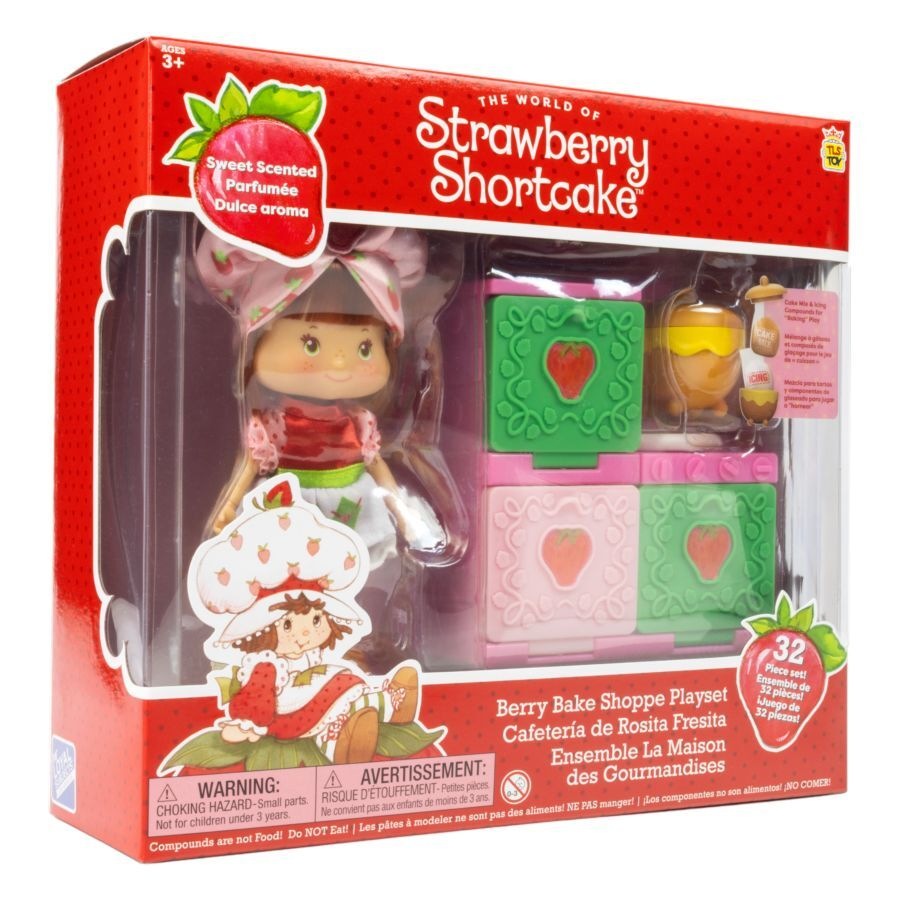 Strawberry Shortcake Berry Bake Shoppe Kitchen Cartoon Action Figure Toy