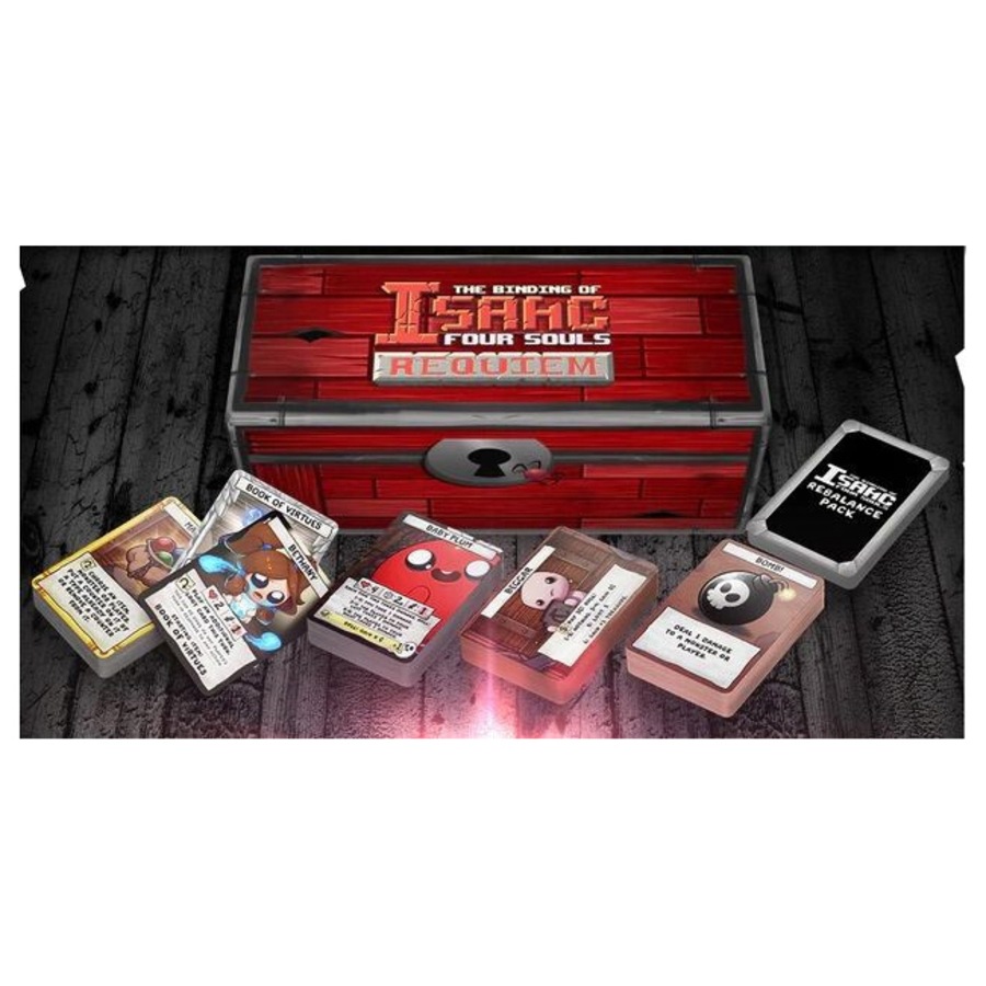Studio71 The Binding of Isaac Four Souls Requiem 2-4 Player Expansion Card Game