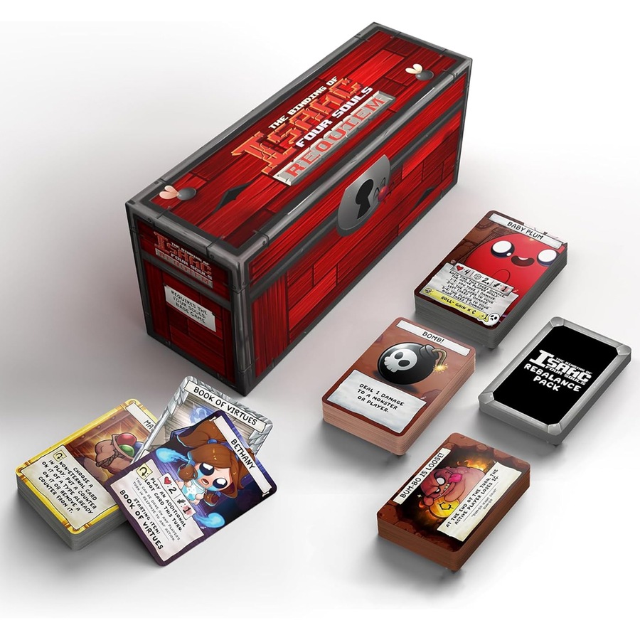 Studio71 The Binding of Isaac Four Souls Requiem 2-4 Player Expansion Card Game