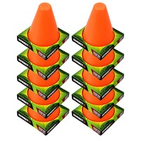 Summit Global 40pk Marker Cones Soccer Football Orange Sport Fitness Training
