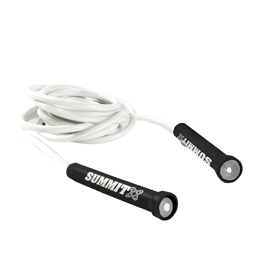 Summit Global Durable Fitness Skipping Jumping Training Rope 4.5m Black