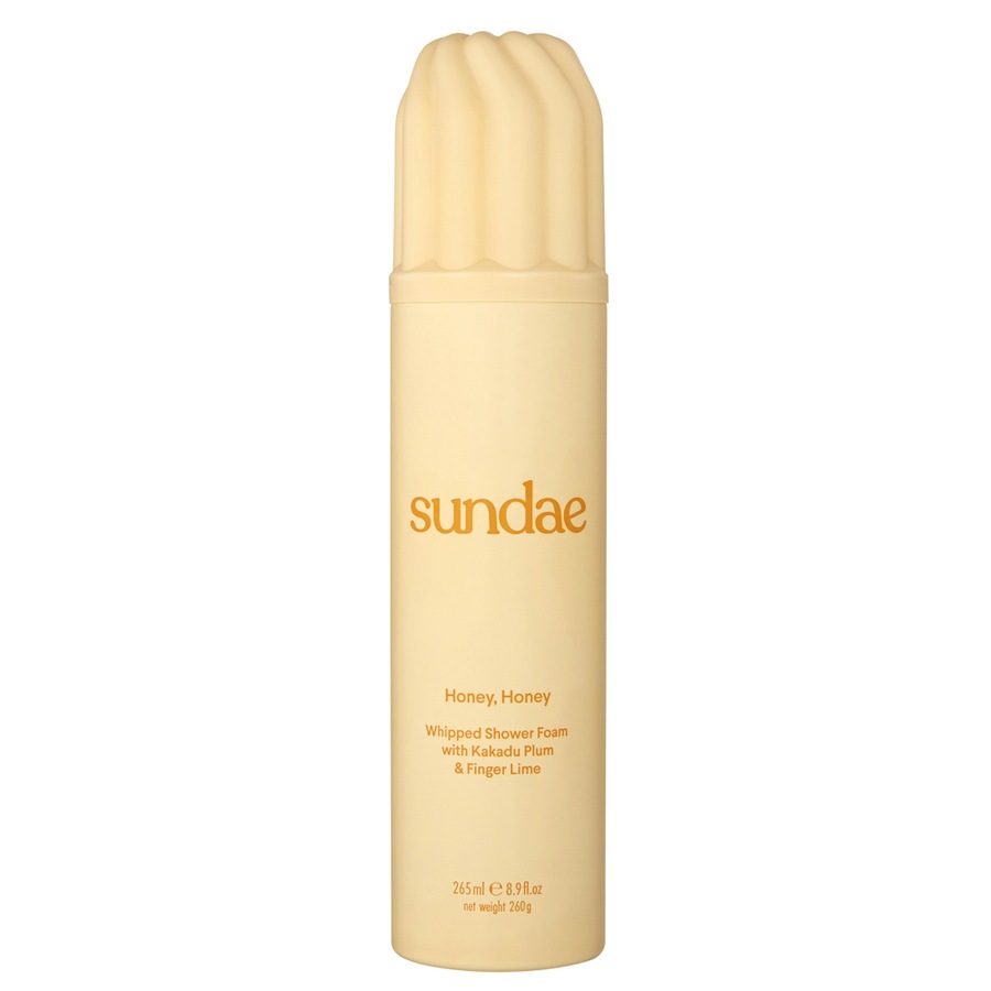 Sundae 265ml Whipped Shower Bathroom Foam Honey Honey Scent Body Wash Skin Care