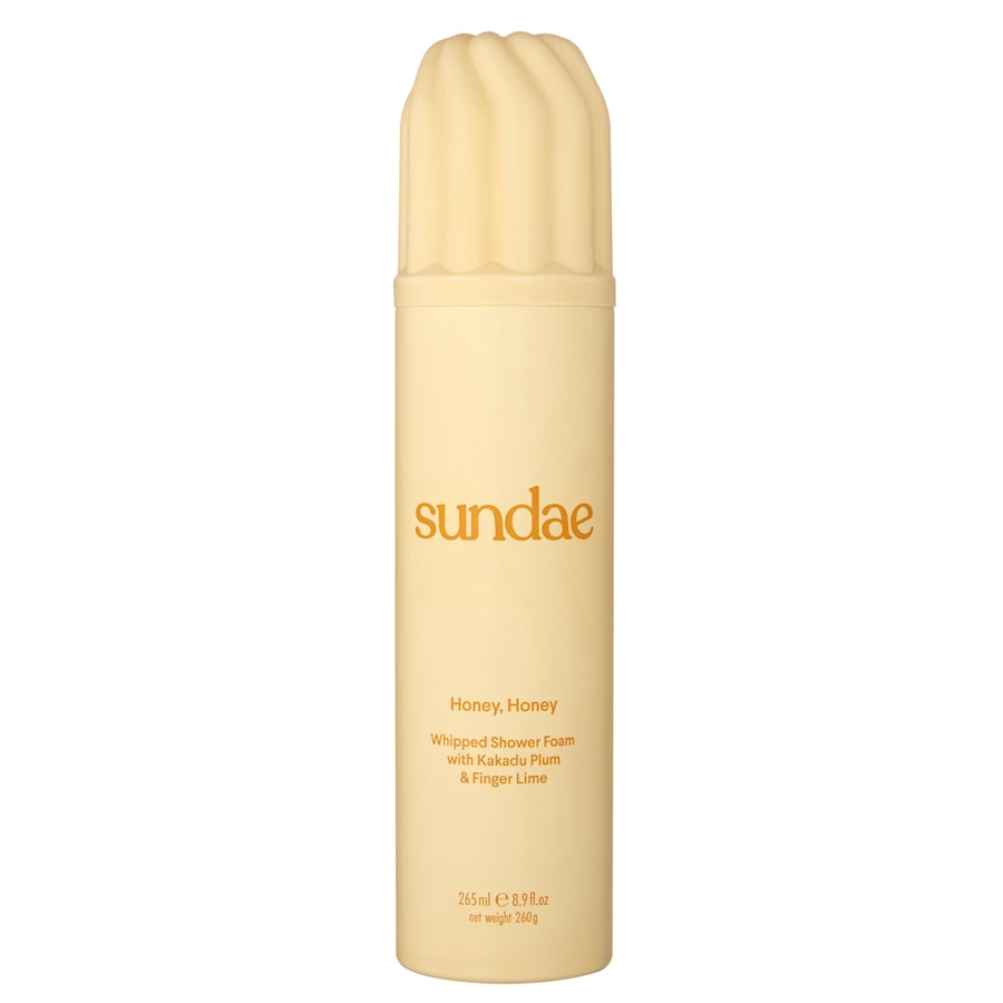 Sundae 265ml Whipped Shower Bathroom Foam Honey Honey Scent Body Wash Skin Care