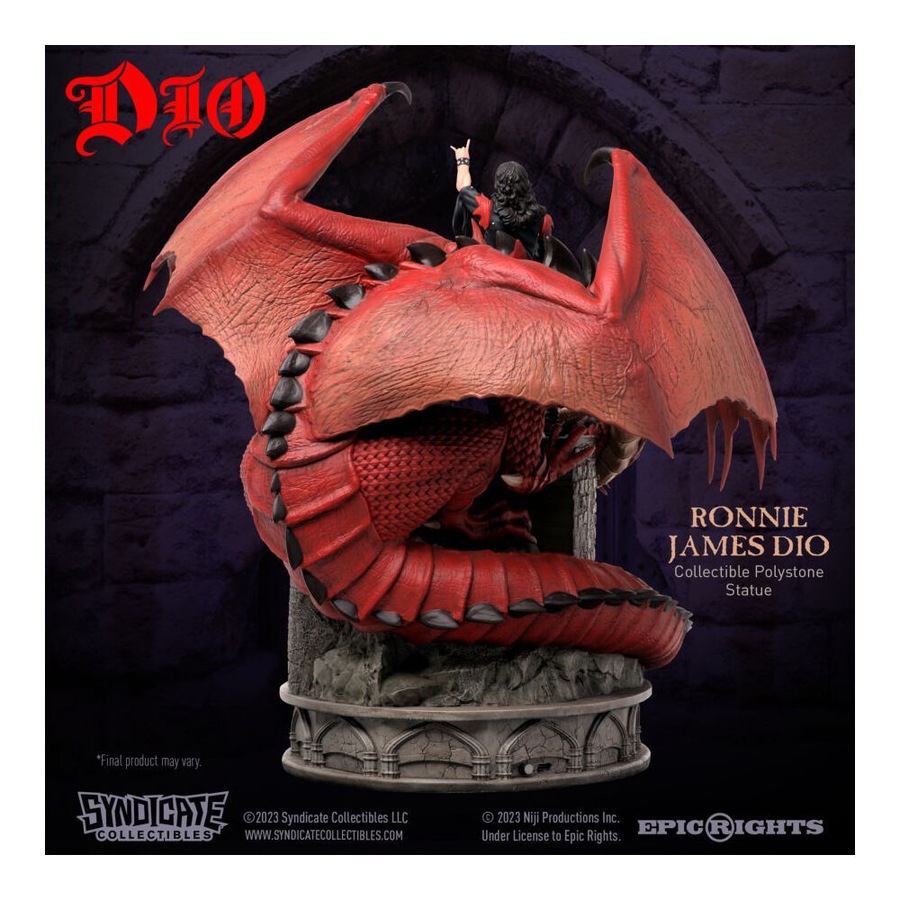 Buy Ronnie James Dio 110 LED lighted Statue Action Figure - Everyday ...