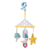 Taf Toys Mini Moon Pram Mobile/Soothing Chime Bells Toy w/ Teether Baby 0m+
