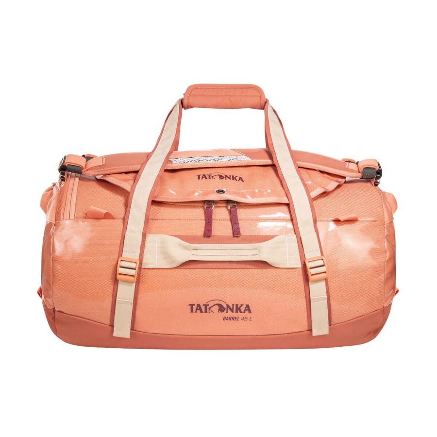 Tatonka Heavy Duty Nylon Barrel Duffel Outdoor Travel Bag S/45L Apricot