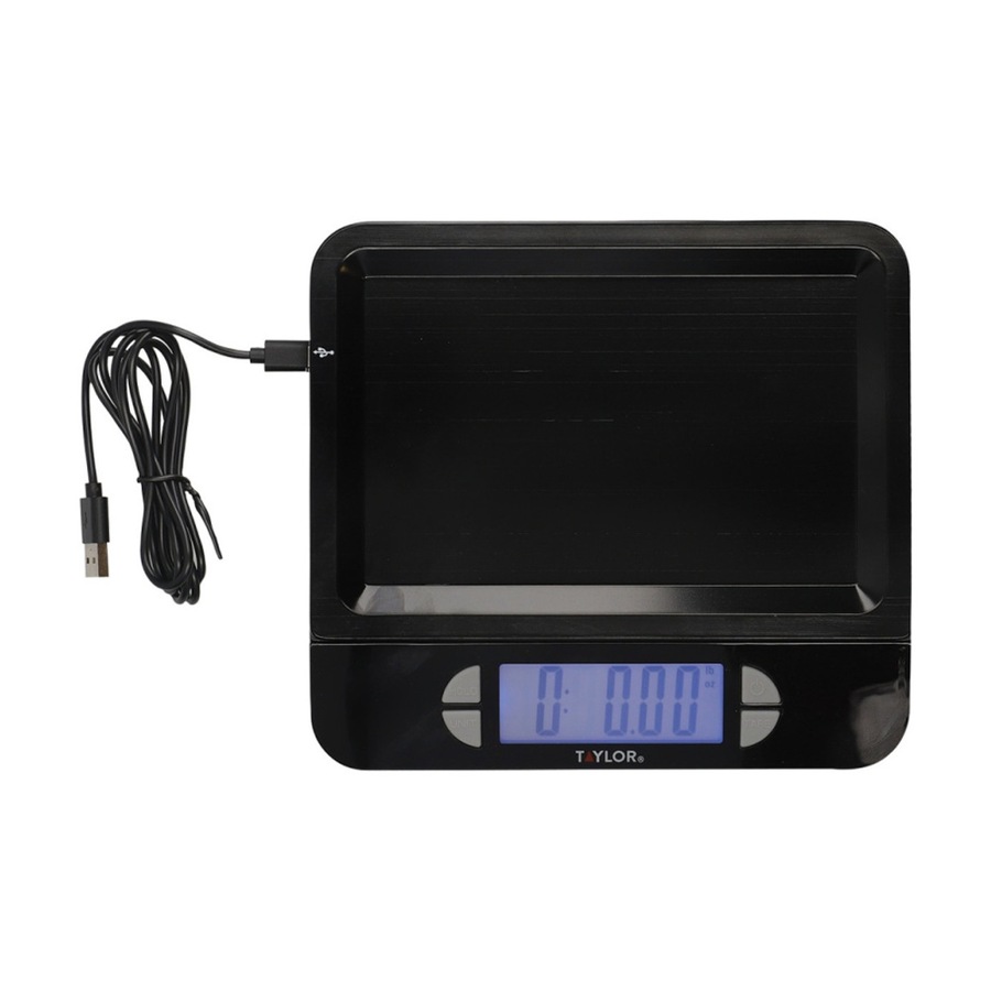 Taylor Pro Accurate Kitchen Scales W/ Tare Function USB-Rechargeable
