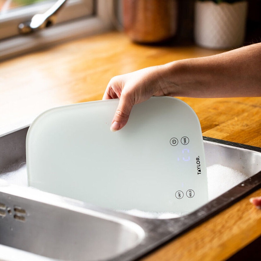 Taylor Pro Glass Waterproof Digital Dual Kitchen Scale Tools/Gadget 14Kg