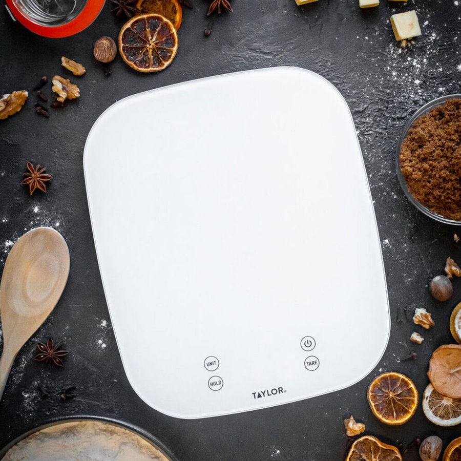 Taylor Pro Glass Waterproof Digital Dual Kitchen Scale Tools/Gadget 14Kg