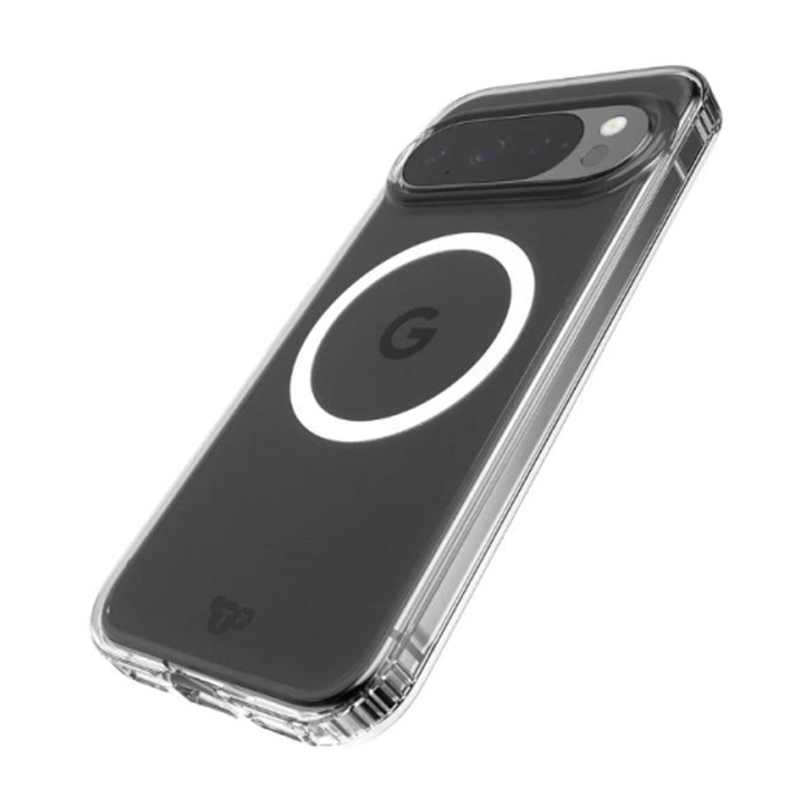 Tech21 EvoClear w/Magnet Phone Case for Pixel 10/10 Pro - Clear