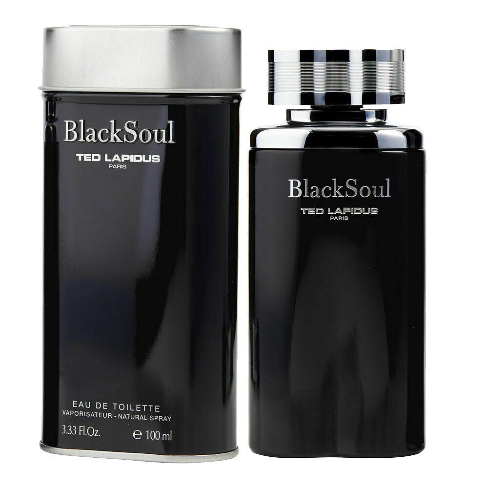 Ted Lapidus Black Soul 100ml Eau de Toilette Men Fragrances Spray for Him