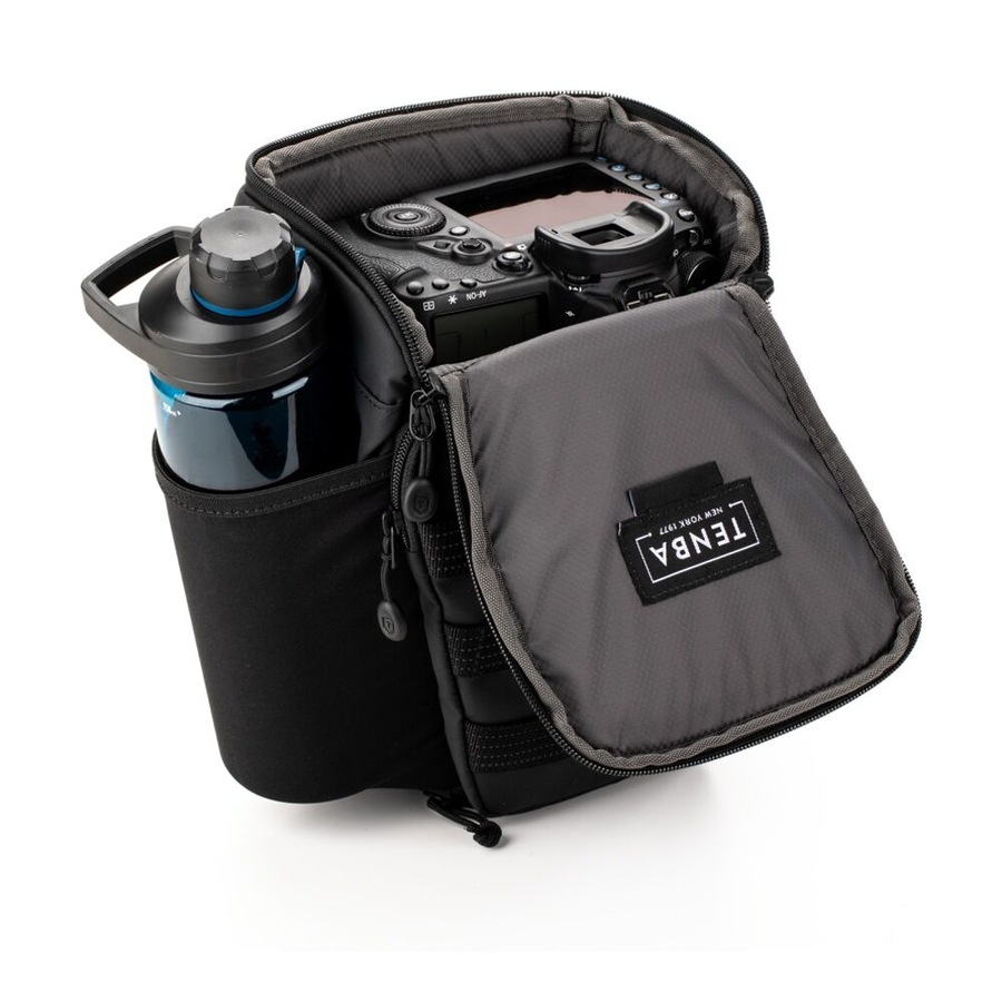 Tenba Axis V2 4L Top Loader Camera Bag Expandable Molle Webbing Black