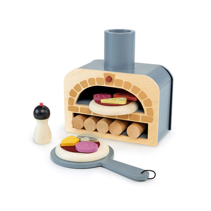 Tender Leaf Toys Make Me a Pizza Set Pretend Play Kids/Children Wooden Toy 3+