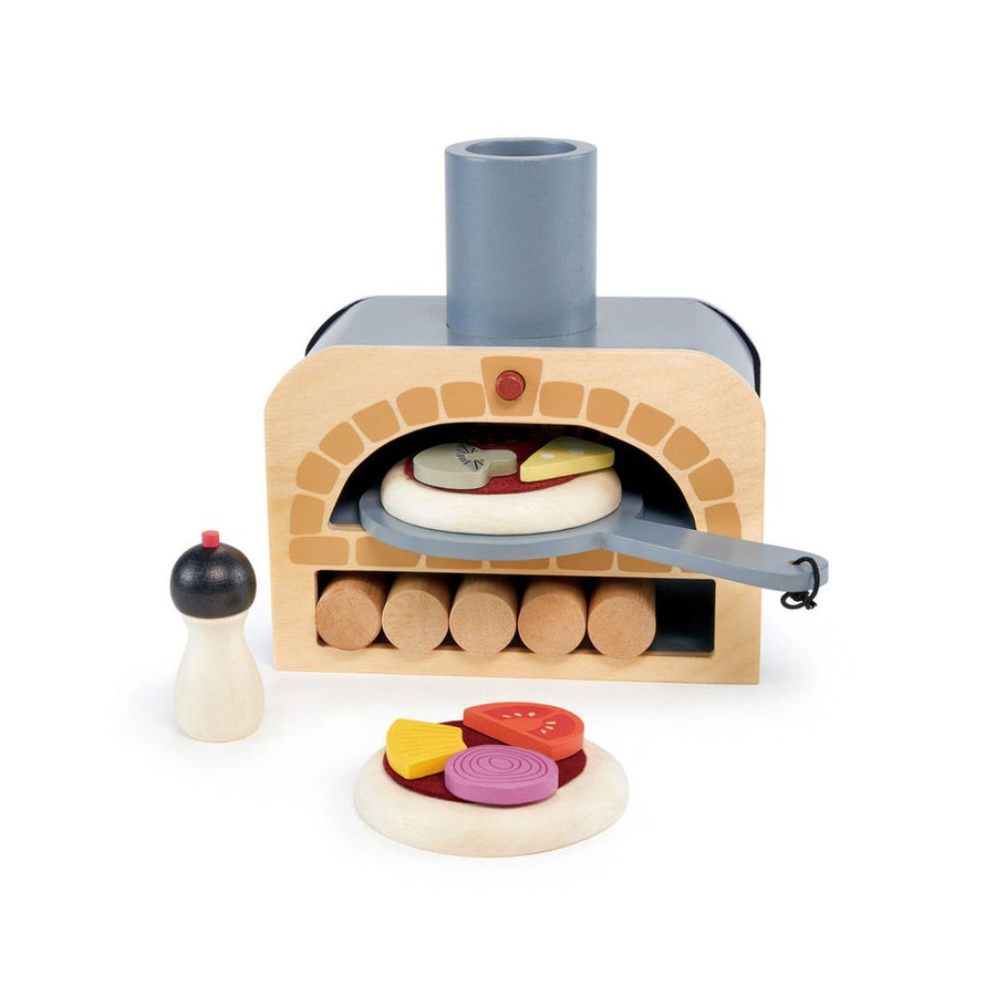 Tender Leaf Toys Make Me a Pizza Set Pretend Play Kids/Children Wooden Toy 3+