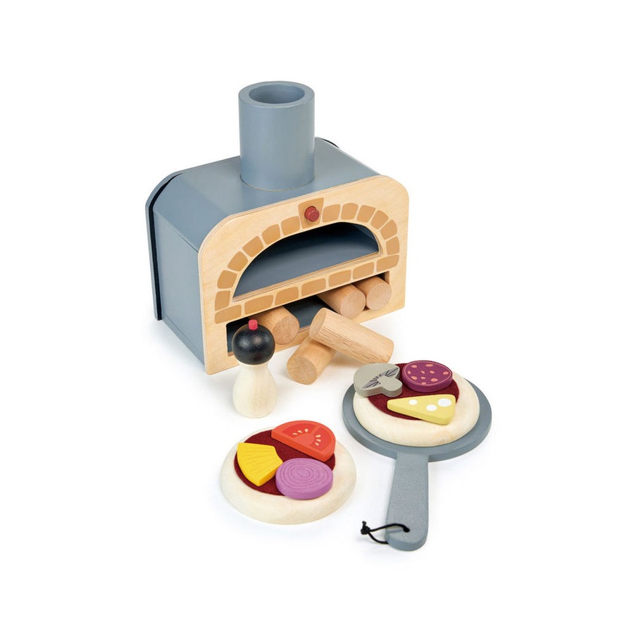 Tender Leaf Toys Make Me a Pizza Set Pretend Play Kids/Children Wooden Toy 3+